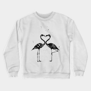 Flamingos in Love Crewneck Sweatshirt